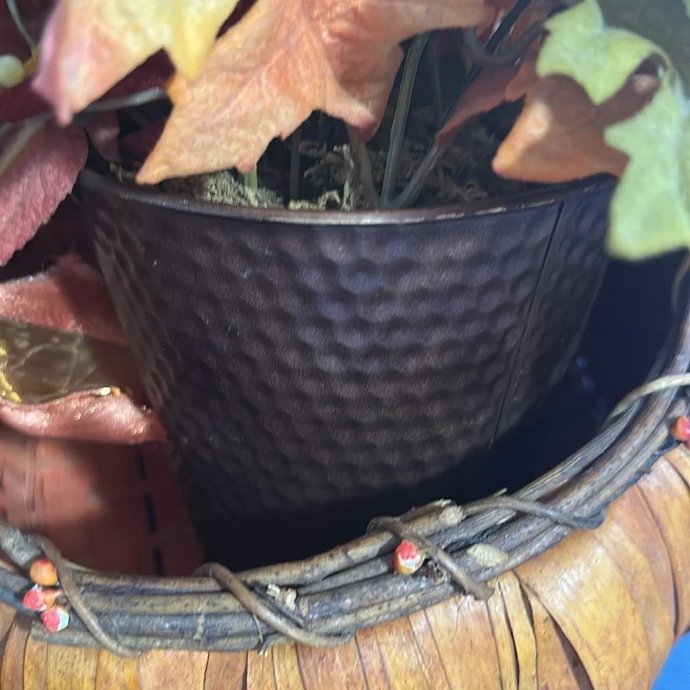 Fall pumpkin sunflower decor